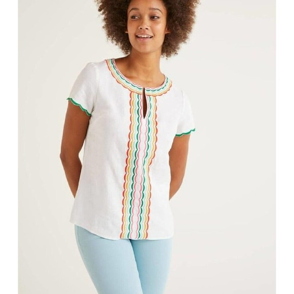 Boden Linen Top